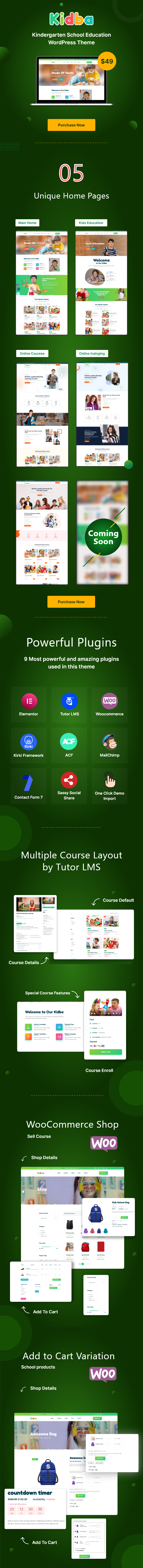 School Education WordPress Theme | Education | School Education - Kidba